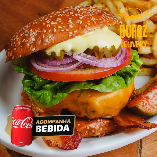 1x Classic Salada + 1 Coca-Cola + Fritas